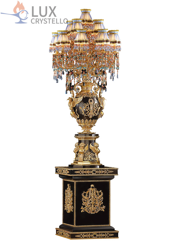 french style Brass floor lamps manufacturer-ML0706-8+4+1 french style Brass floor lamps manufacturer-ML0706-8+4+1