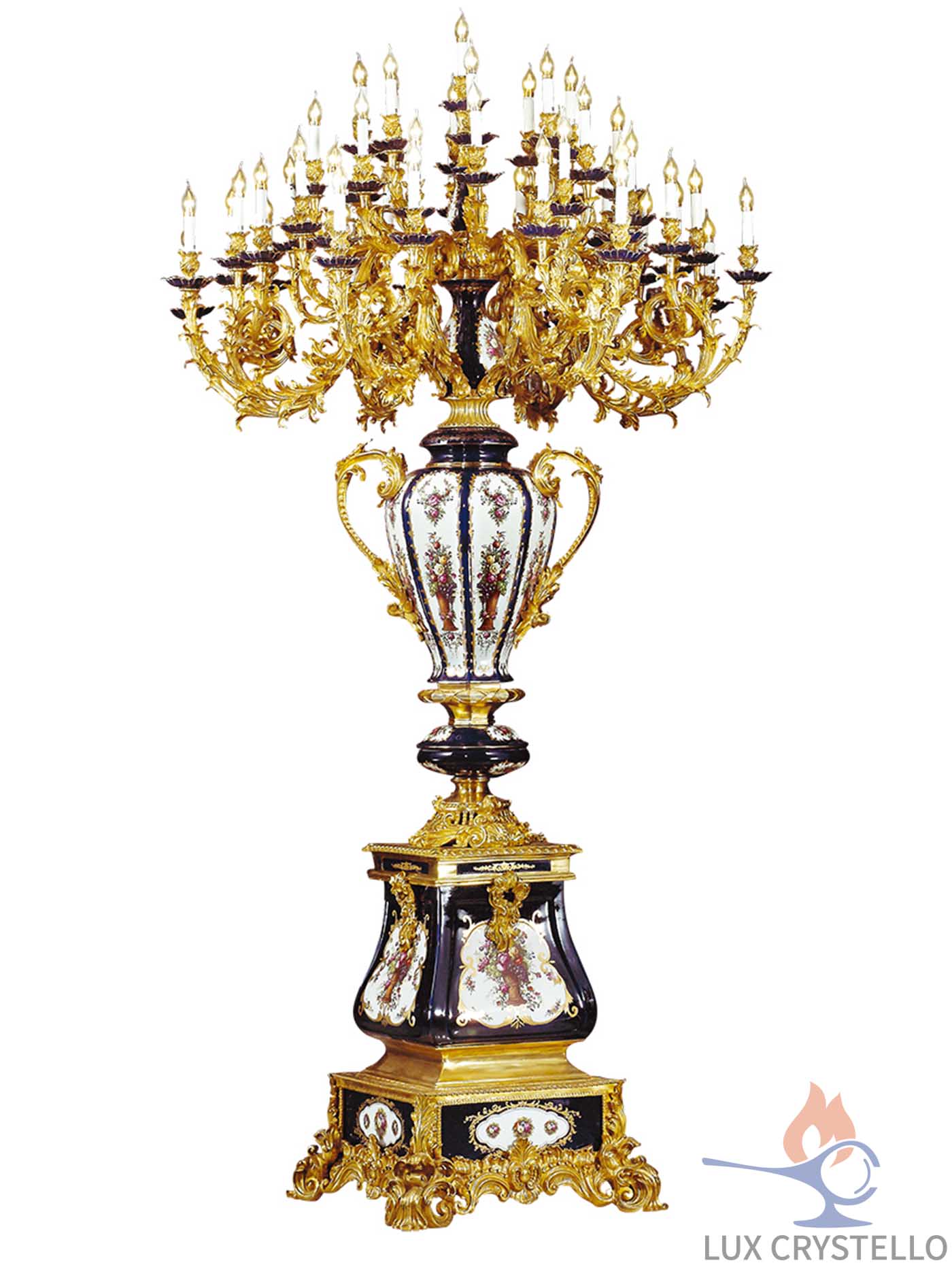 french style Brass floor lamps manufacturer-ML1328-49