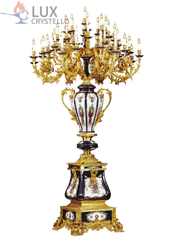 french style Brass floor lamps manufacturer-ML1328-49