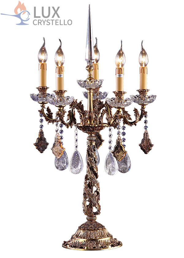 french style Brass table lamps manufacturer-MT0639-5