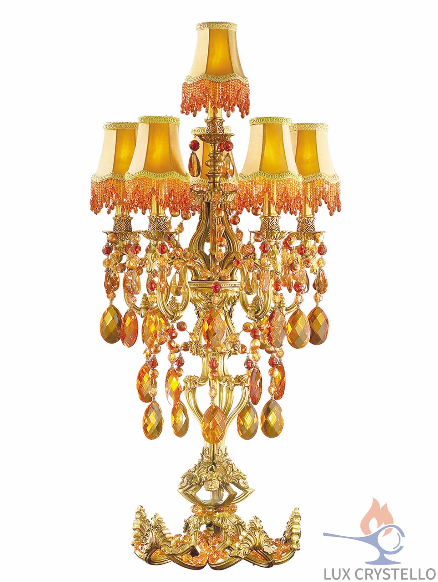 french style Brass table lamps manufacturer-MT0702-5