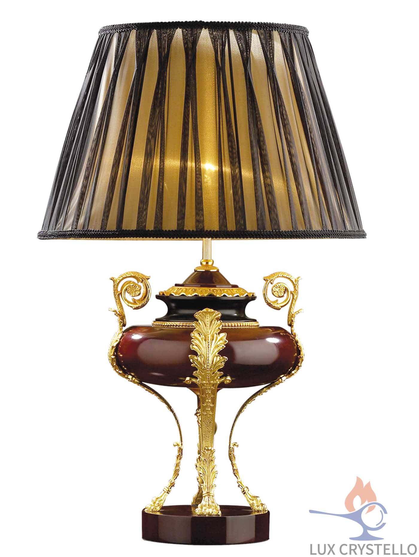 french style Brass table lamps manufacturer-MT0906-1A
