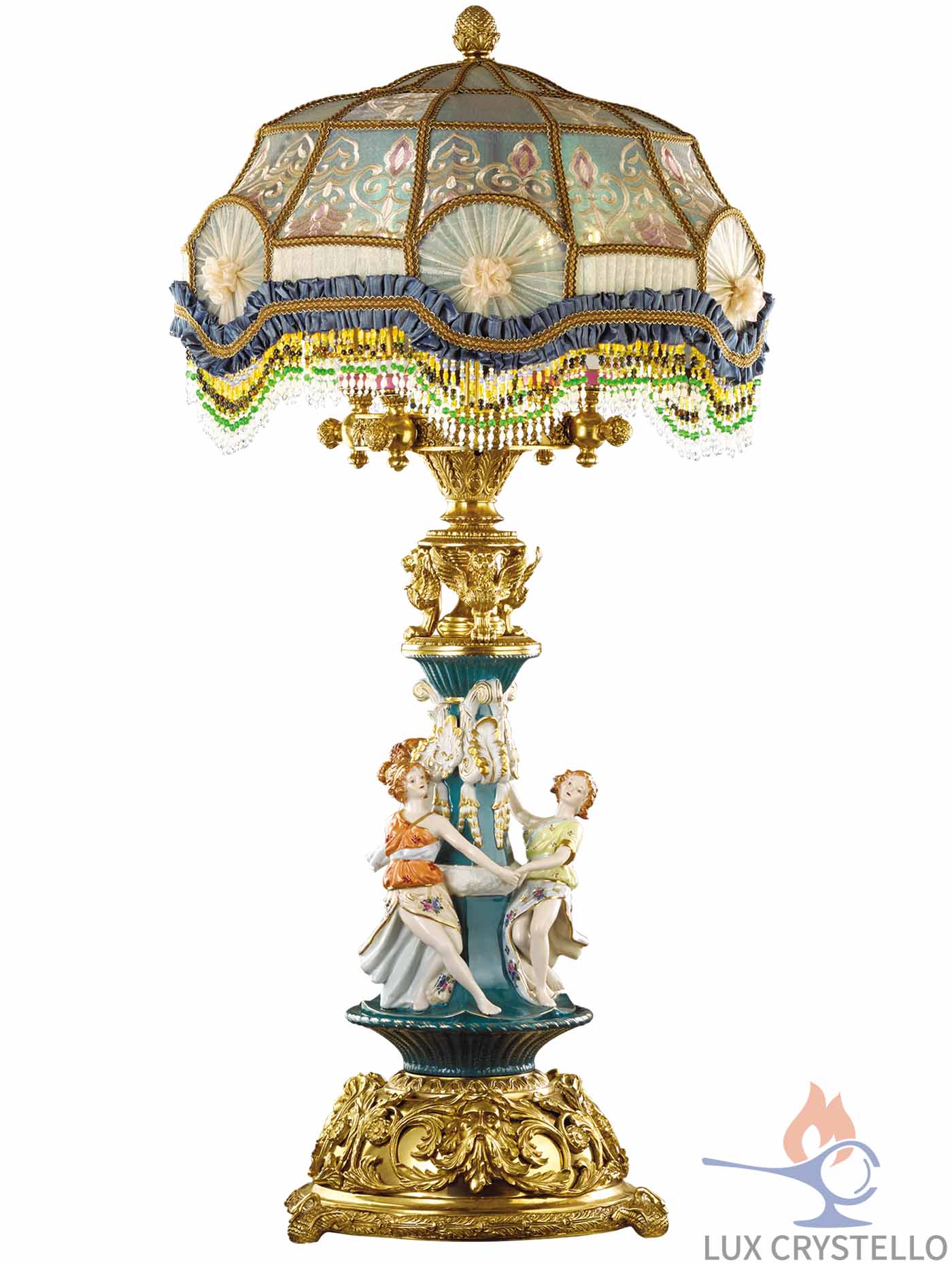 french style Brass table lamps manufacturer-MT1362-4