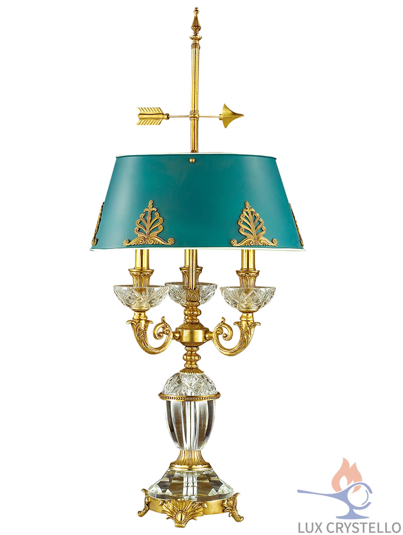 french style Brass table lamps manufacturer-MT1409-3
