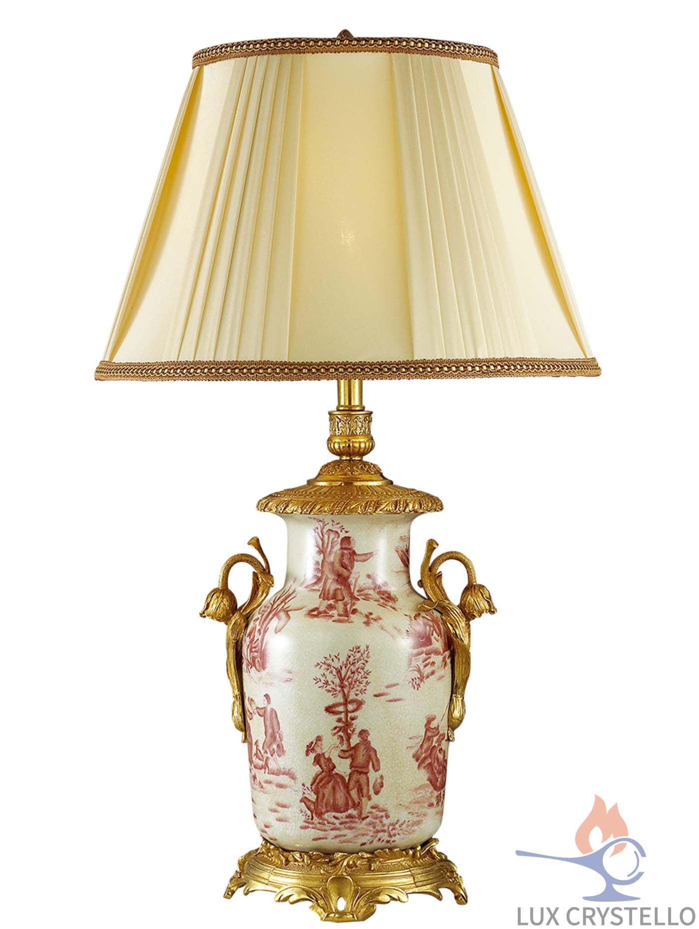 french style Brass table lamps manufacturer-MT1440-1B