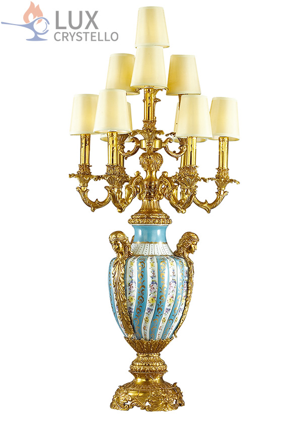french style Brass table lamps manufacturer-MT1441-6+3+1 french style Brass table lamps manufacturer-MT1441-6+3+1