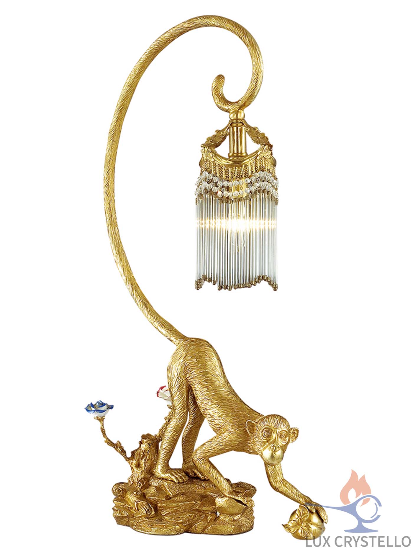 french style Brass table lamps manufacturer-MT1468-8