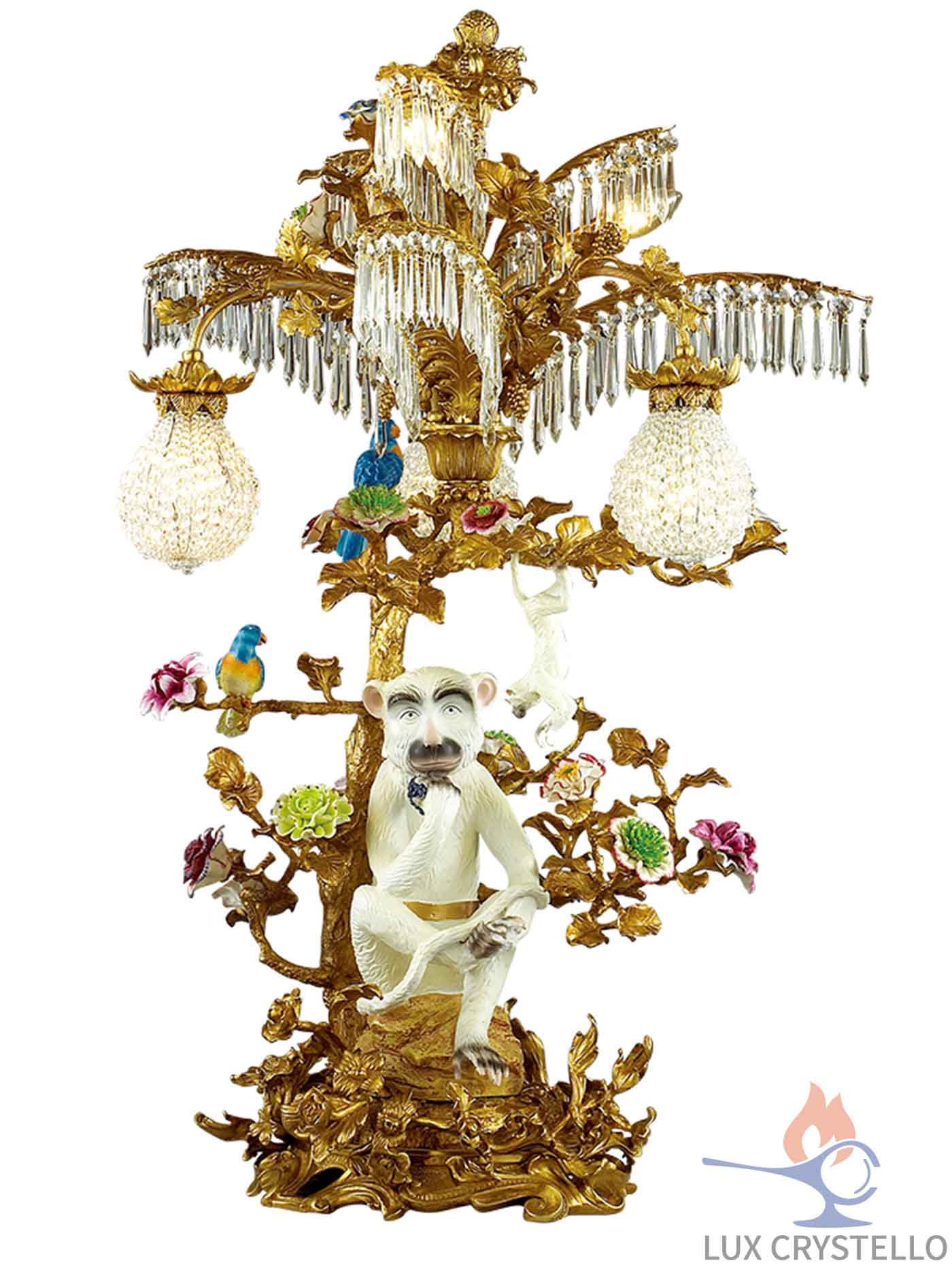 french style Brass table lamps manufacturer-MT1507-3