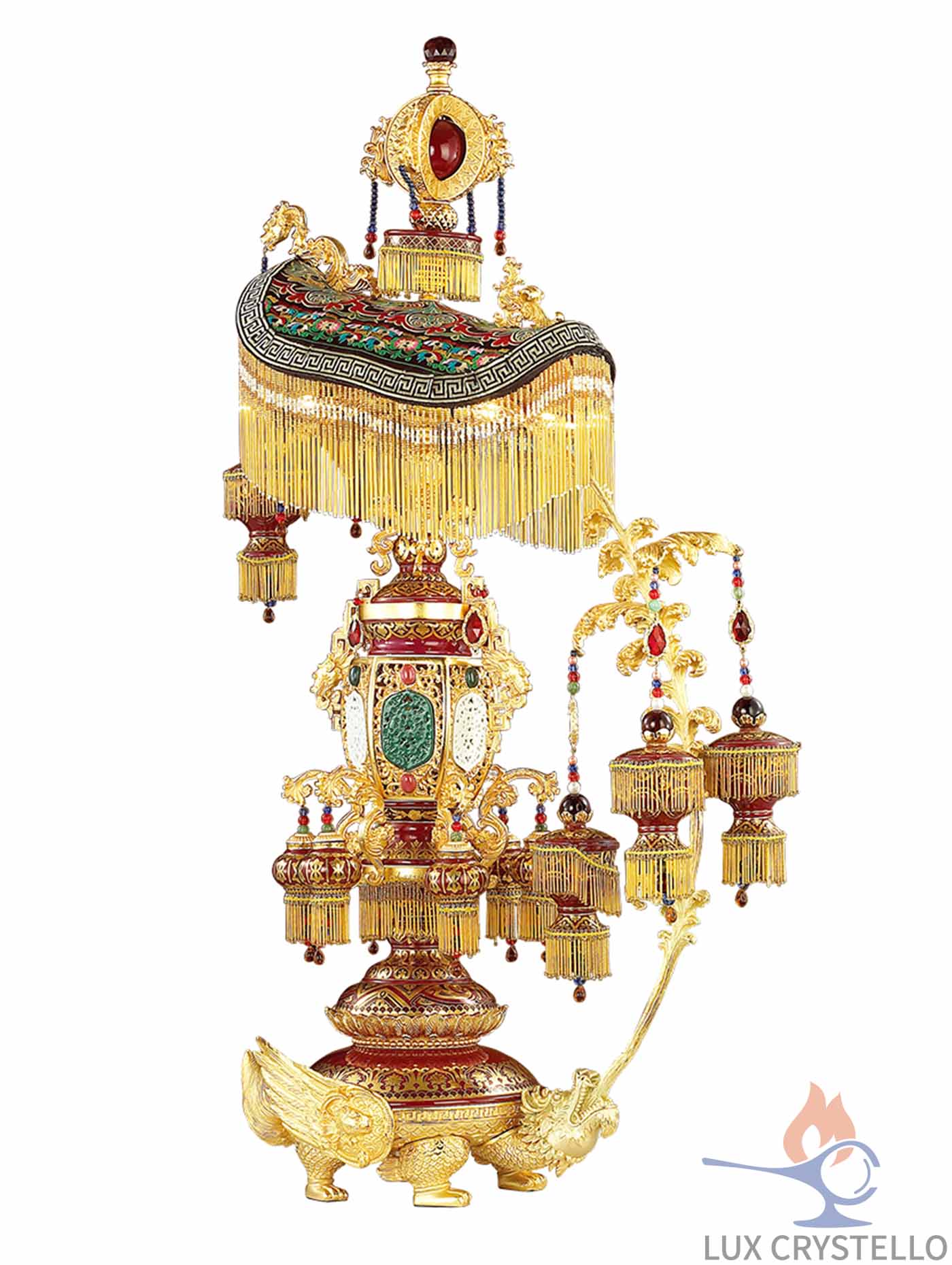 french style Brass table lamps manufacturer-MT1508-3