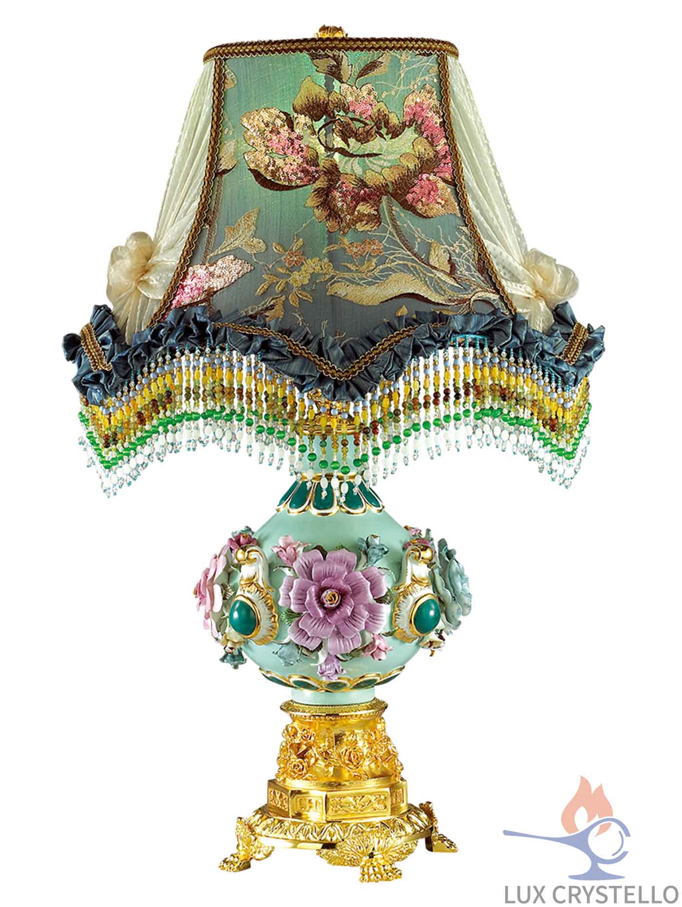 french style Brass table lamps manufacturer-MT1517-1