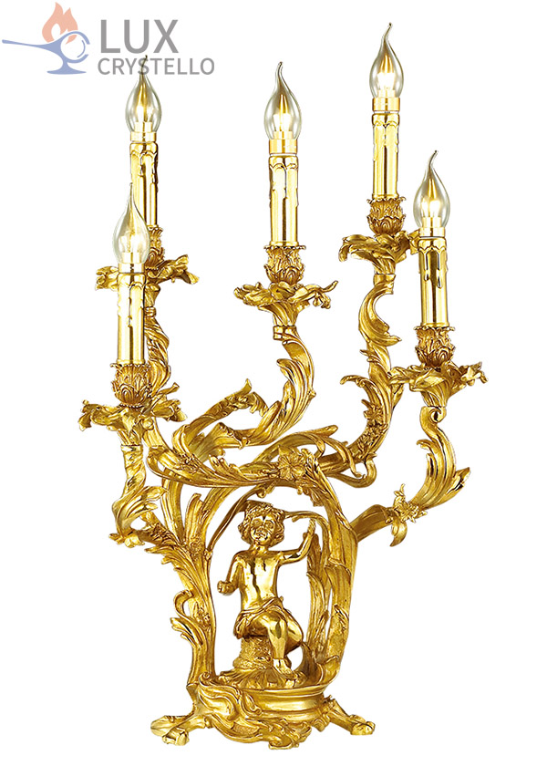 french style Brass table lamps manufacturer-MT1535-5B french style Brass table lamps manufacturer-MT1535-5B