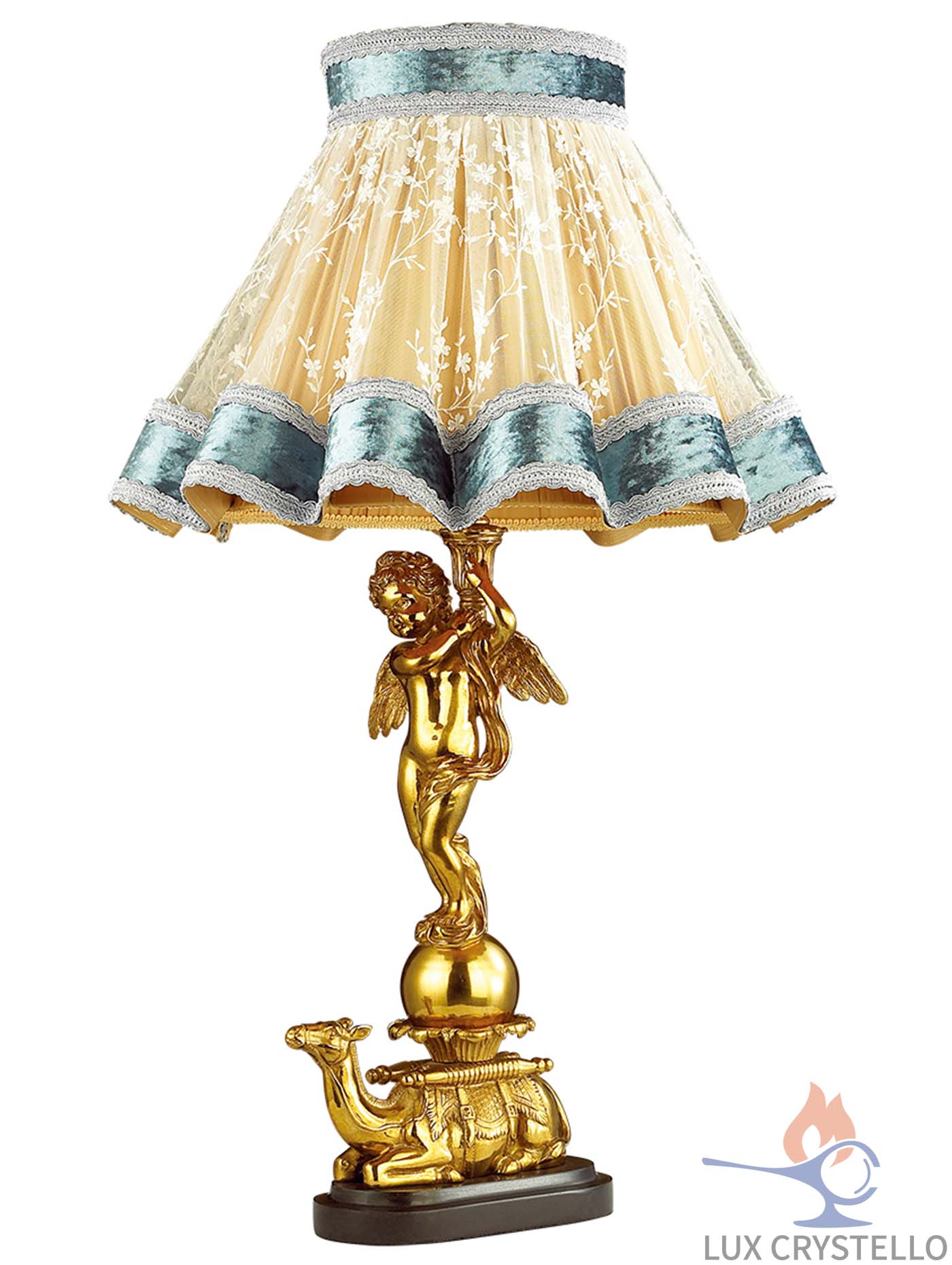 french style Brass table lamps manufacturer-MT1563-1B