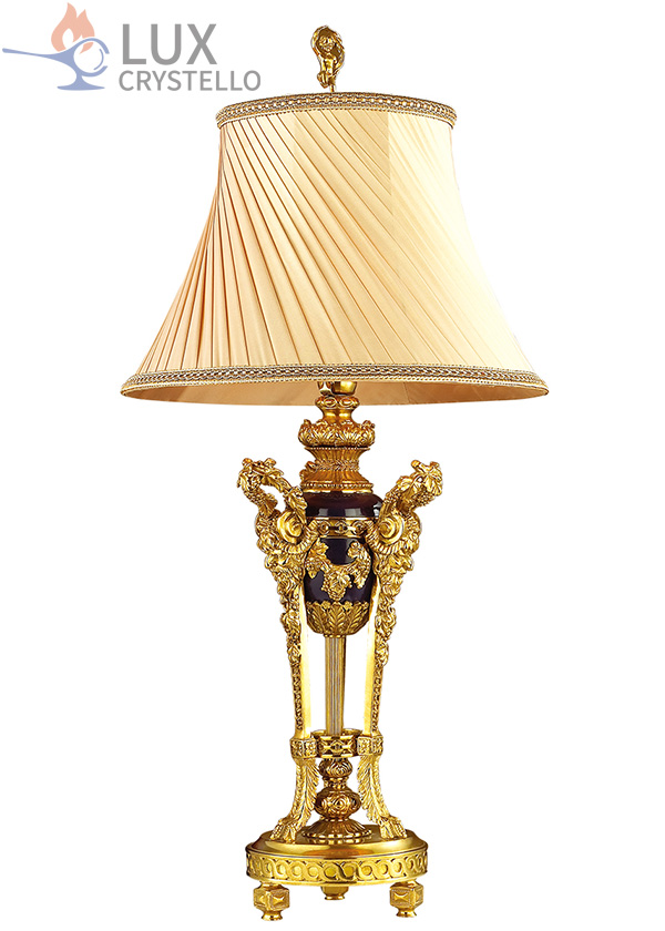 french style Brass table lamps manufacturer-MT1607-1