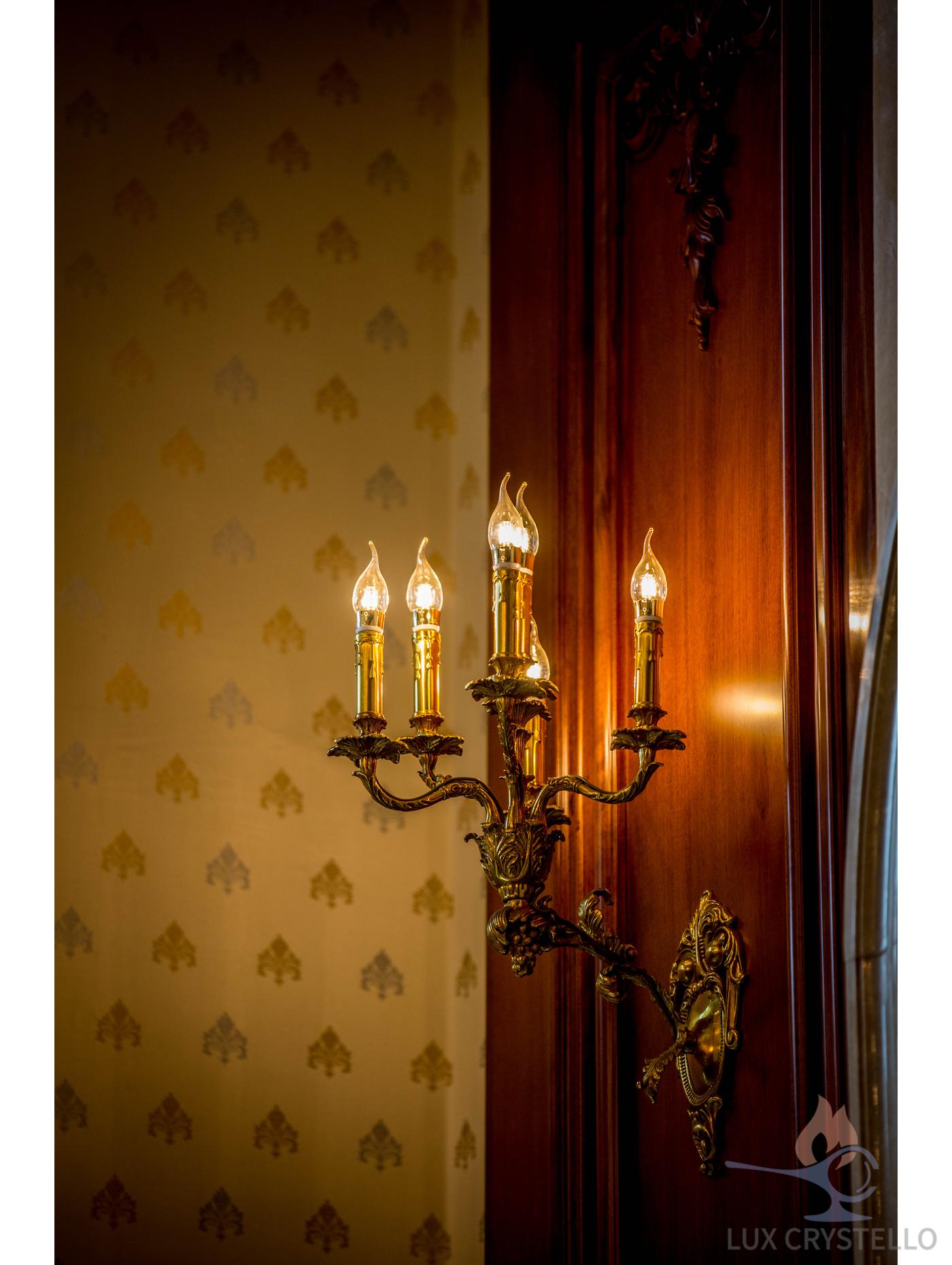 brass wall lamps