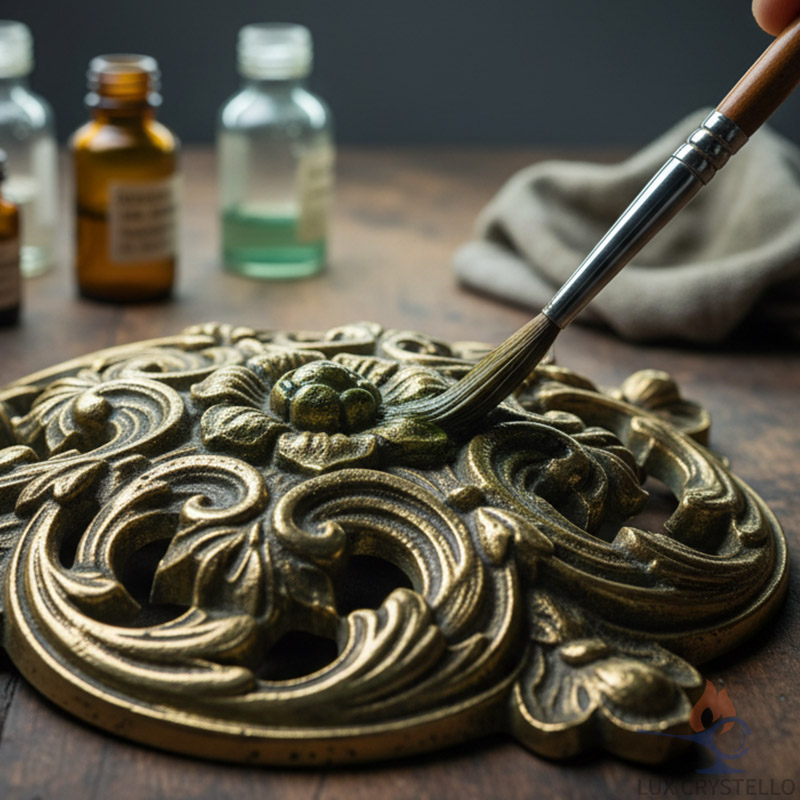 Antique finish & patina treatment