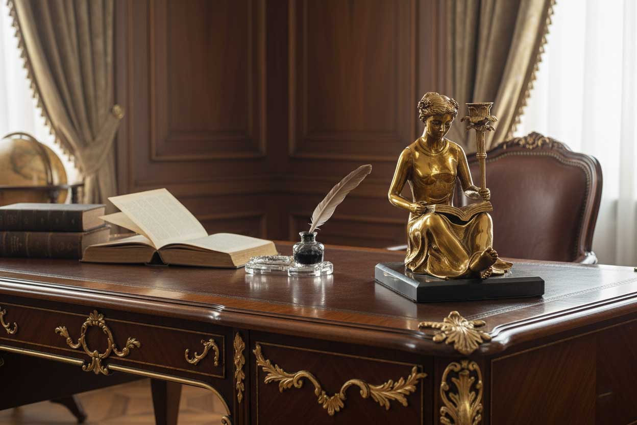 Artistic Brass Décor for Classical Styling