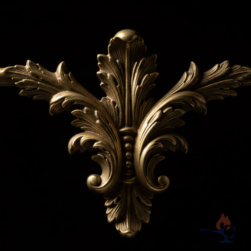 Detailed decorative casting