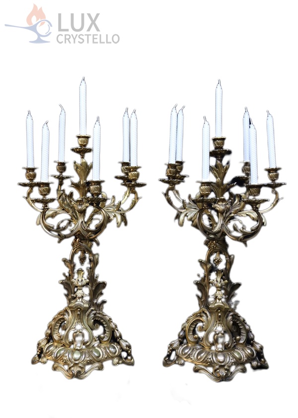french style Brass Candlesticks manufacturer-brass-candlesticks-005