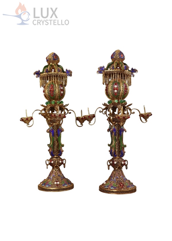 french style Brass Candlesticks manufacturer-brass-candlesticks-010