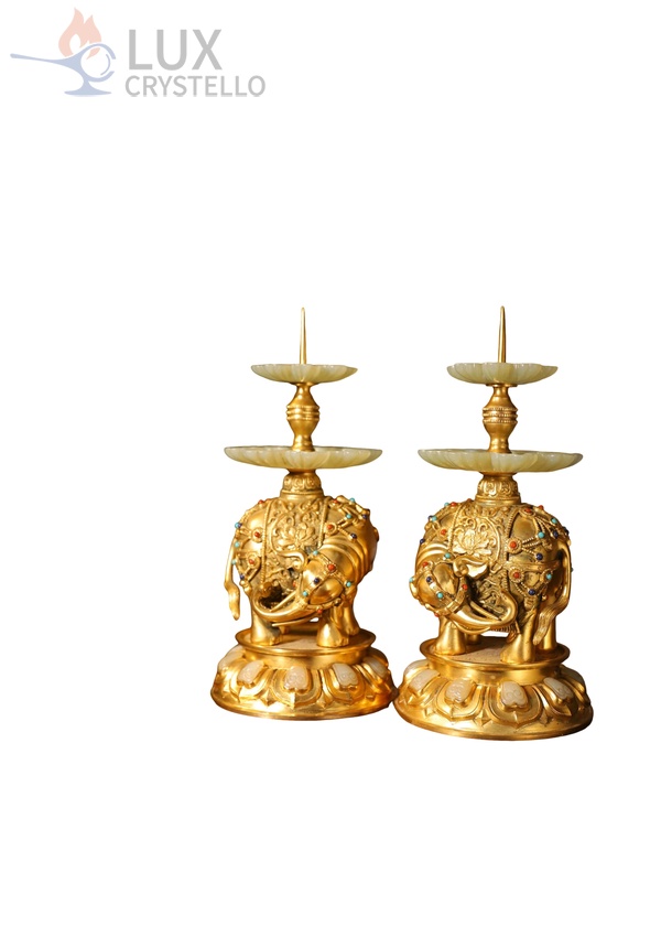 french style Brass Candlesticks manufacturer-brass-candlesticks-087