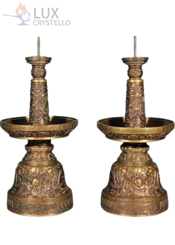 french style Brass Candlesticks manufacturer-brass-candlesticks-090