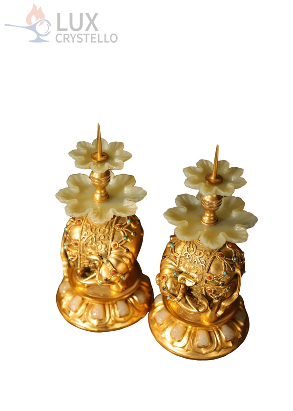 french style Brass Candlesticks manufacturer-brass-candlesticks-093