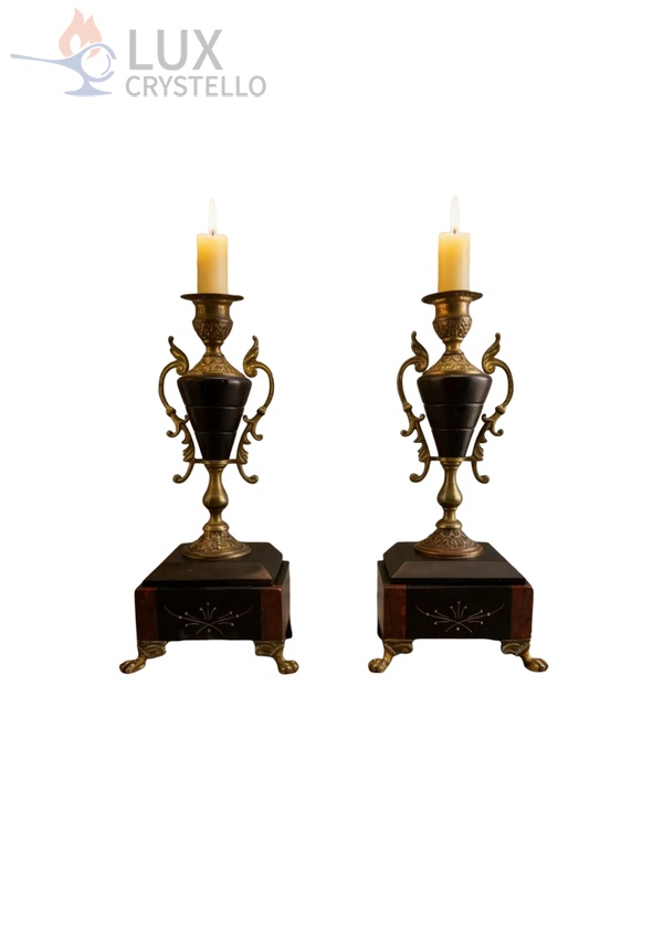 french style Brass Candlesticks manufacturer-brass-candlesticks-134