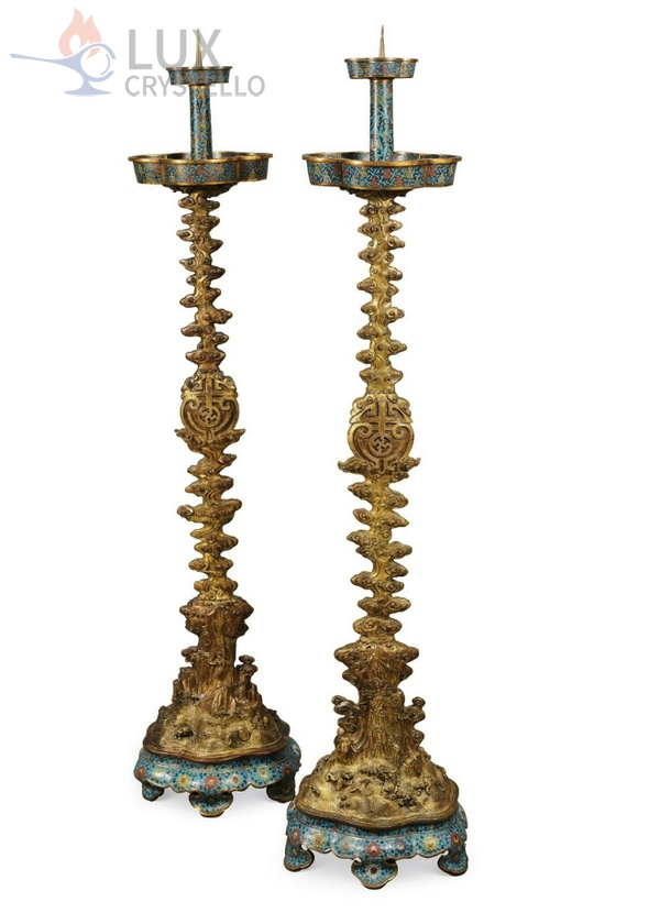 french style Brass Candlesticks manufacturer-brass-candlesticks-137