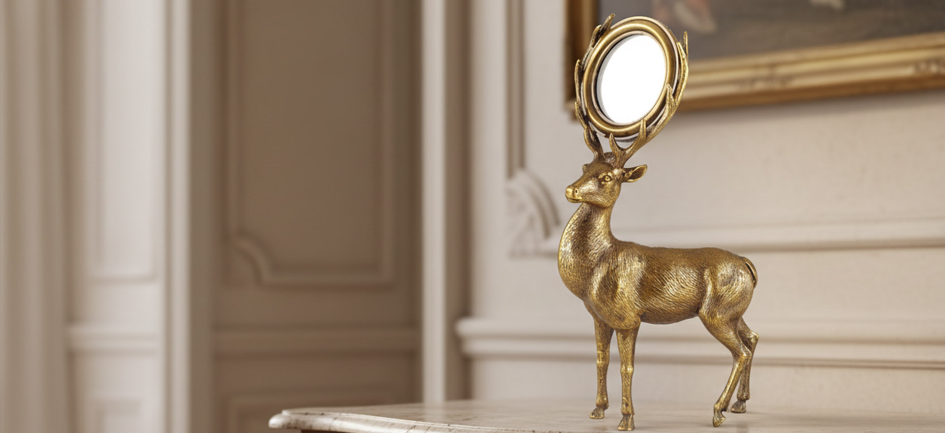 custom brass sculptural décor