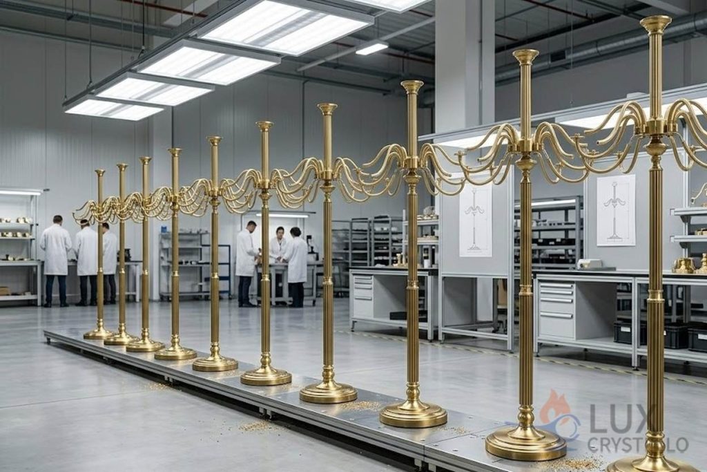 Lost Wax Copper Floor Lamp Production for Premium Lighting Lost Wax Copper Floor Lamp Production for Premium Lighting