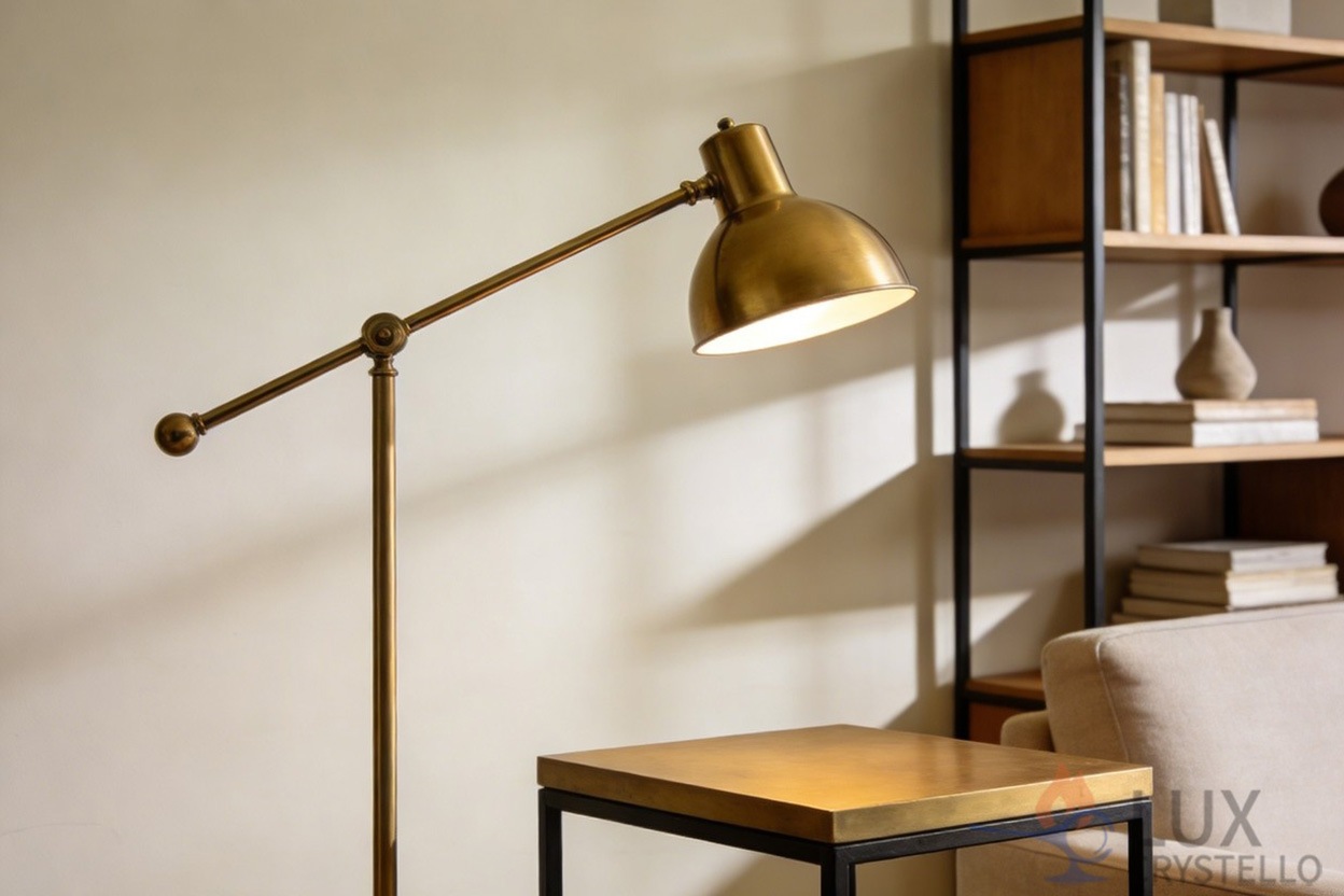 OEM Lost Wax Copper Floor Table Lamp