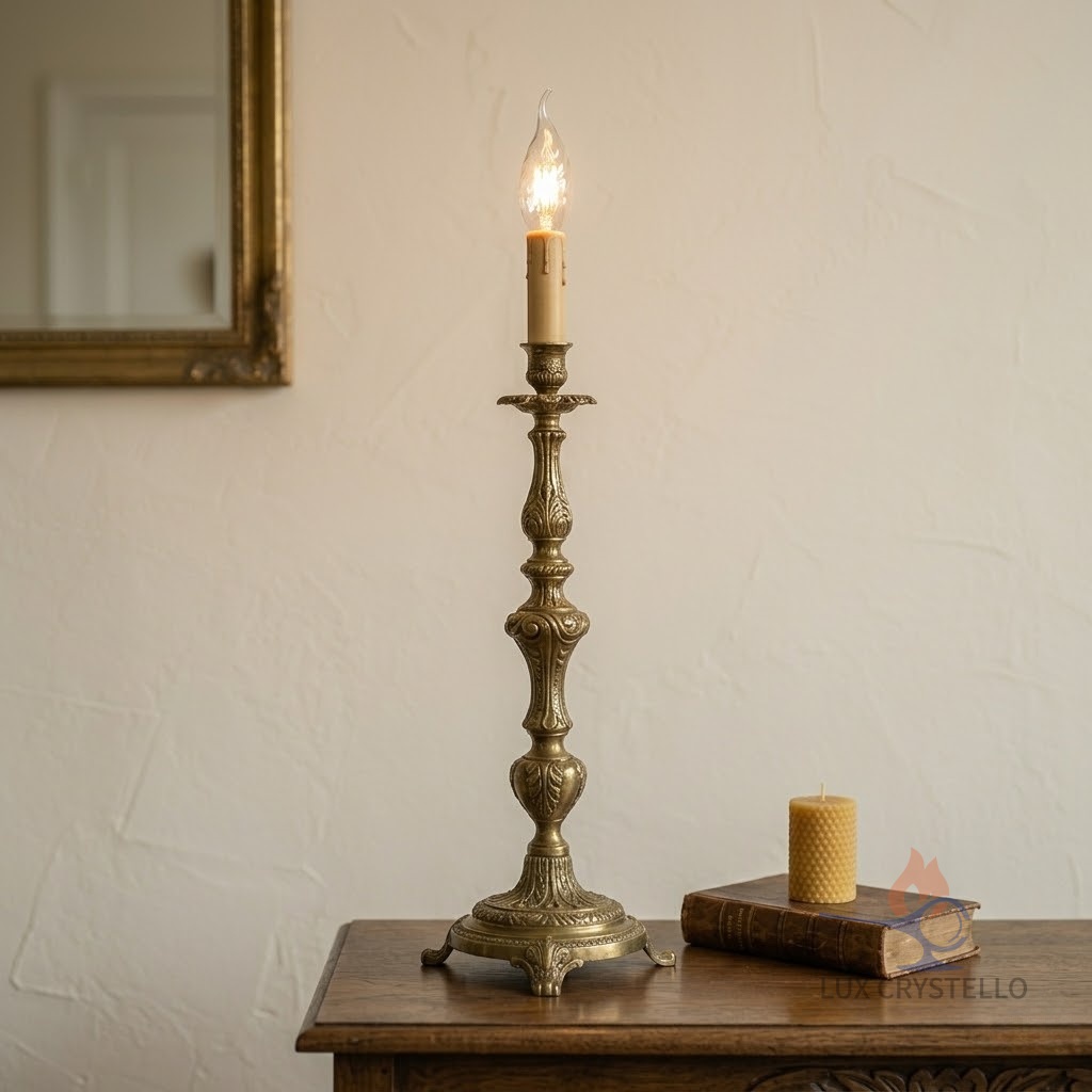 OEM Lost Wax Copper Candle-Style Lamp