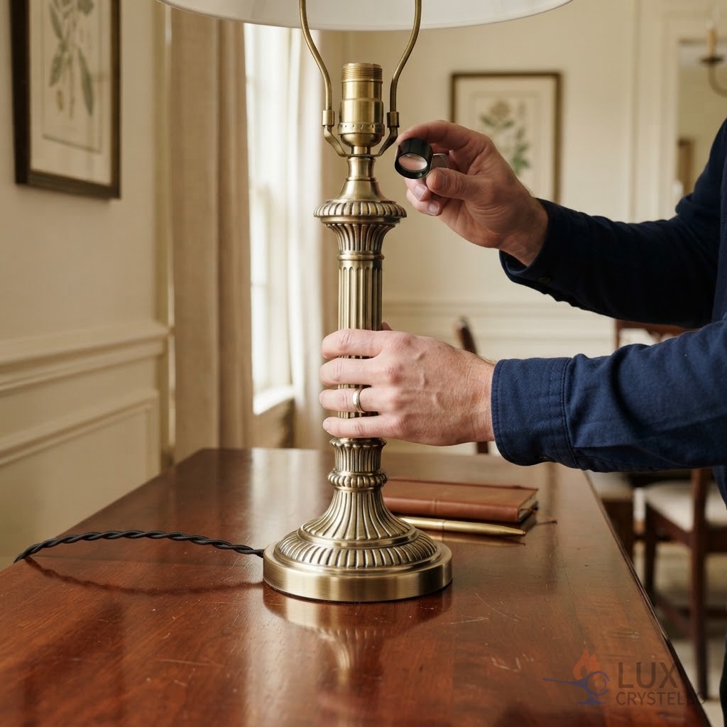 Napoleon style brass lamp manufacturer