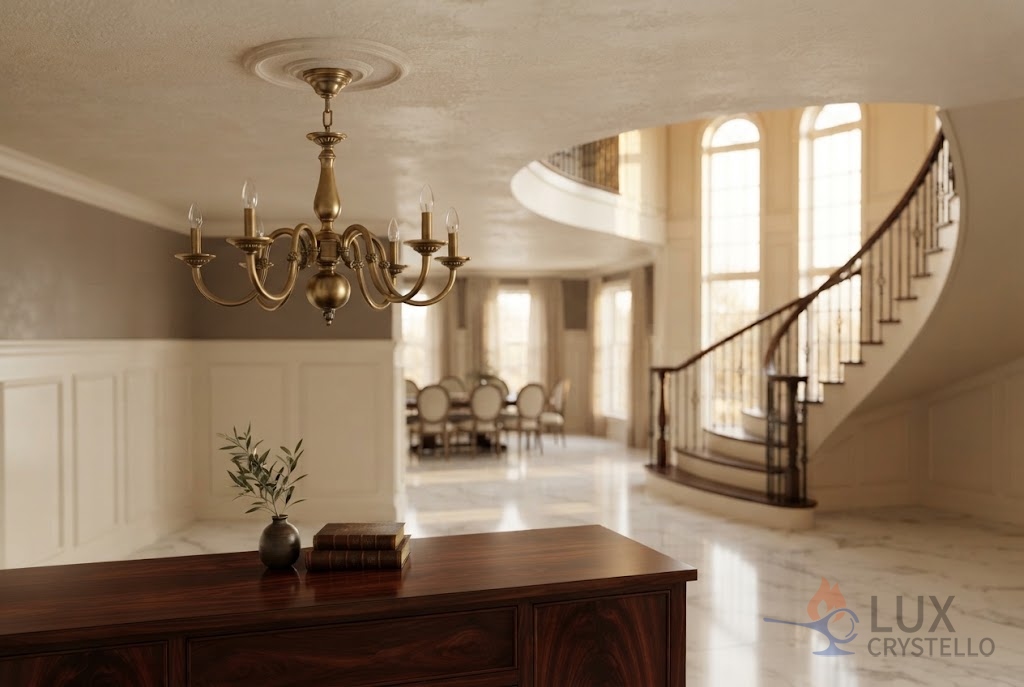 The Case for a Napoleon Style Brass Ceiling Chandelier in Every Formal Room The Case for a Napoleon Style Brass Ceiling Chandelier in Every Formal Room