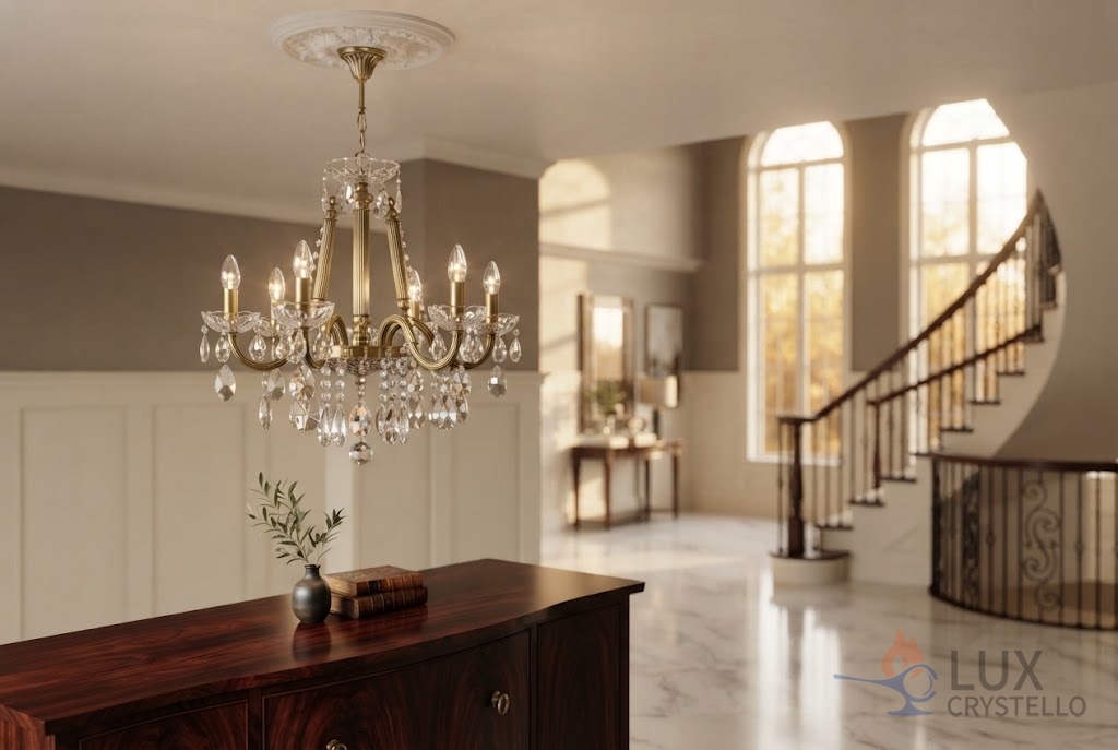 Selecting a Napoleon Style Brass and Crystal Chandelier With Confidence Selecting a Napoleon Style Brass and Crystal Chandelier With Confidence