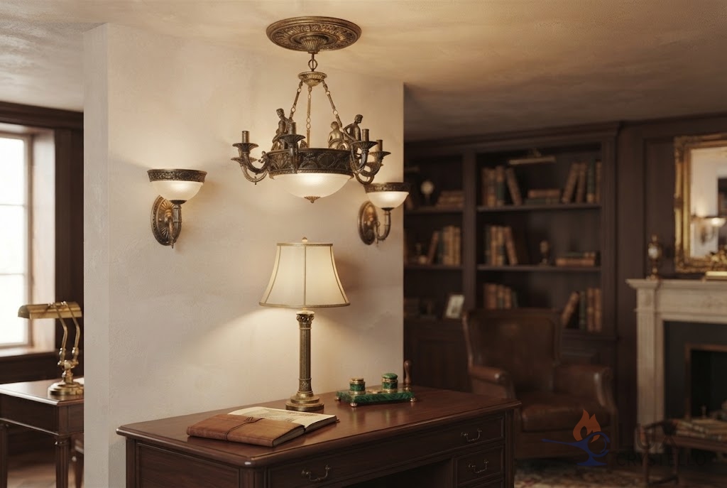 How Napoleon Style Brass Lighting Fixtures Build a Scheme How Napoleon Style Brass Lighting Fixtures Build a Scheme
