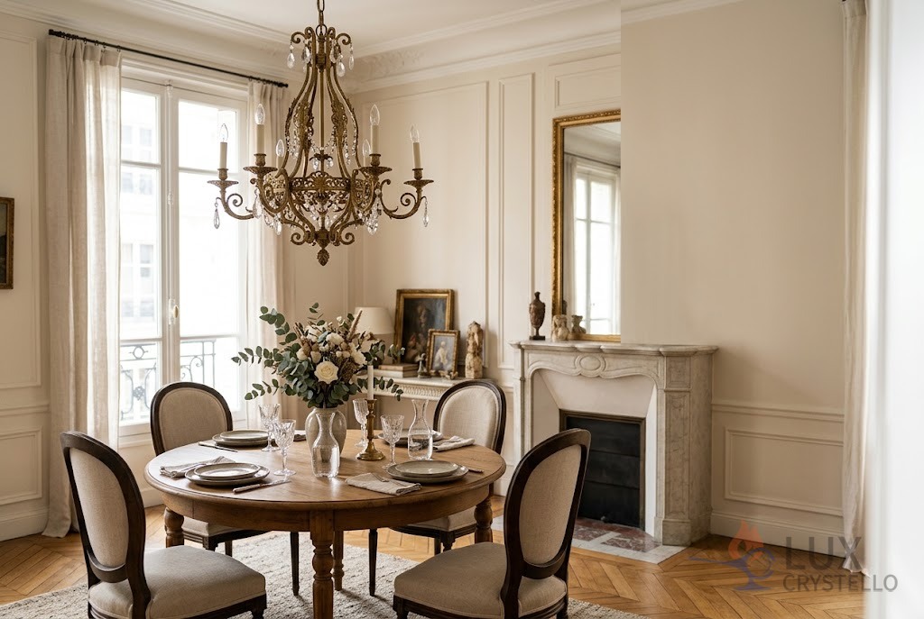 french style ceiling light