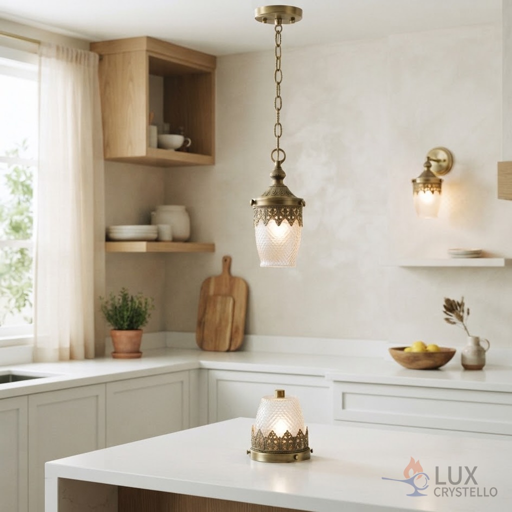 light french modern brass lighting