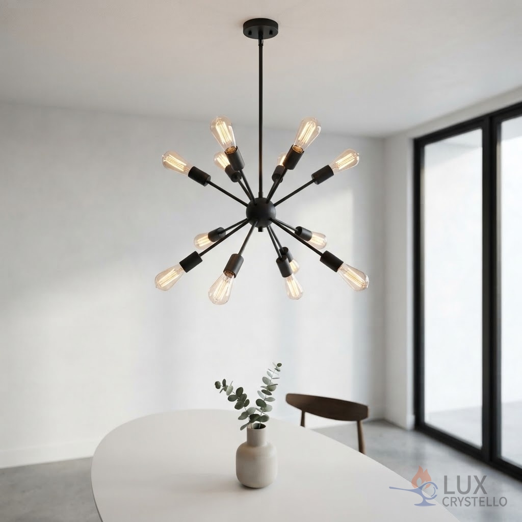 metal modern chandelier